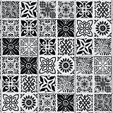 Tile Collection
Abstract Black White